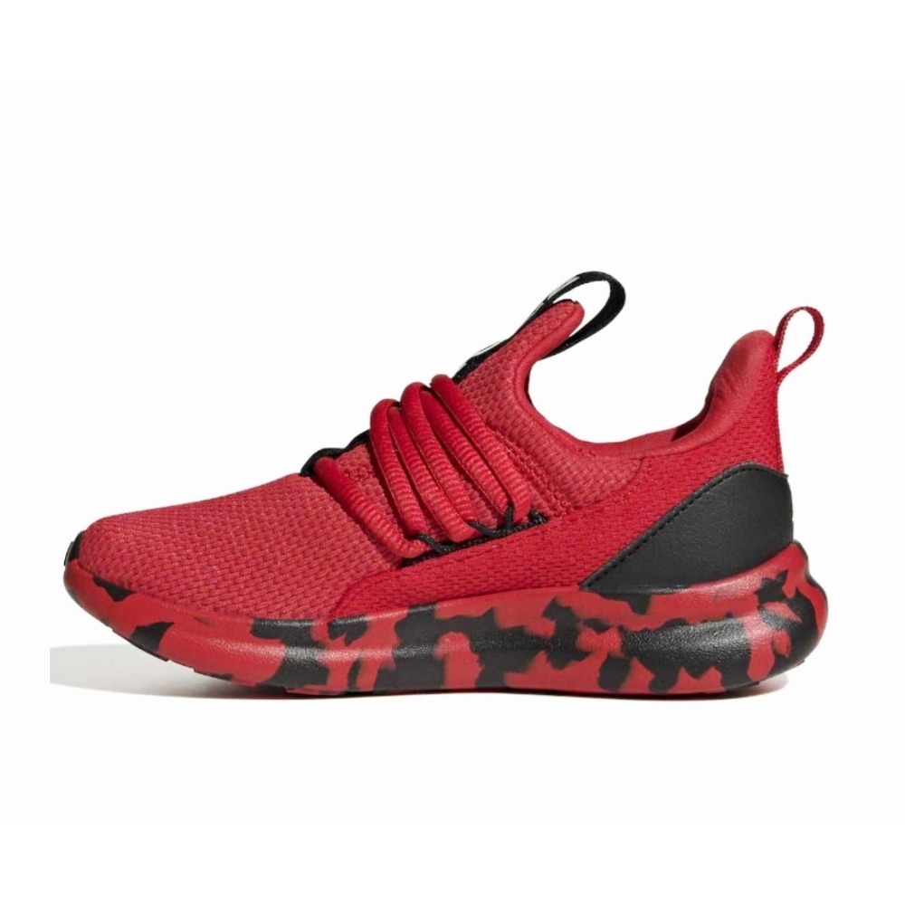 Adidas Lite Racer Adapt 7.0 K Kids Running Shoes Red Black KI9257 Size 5 - Picture 5 of 9